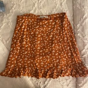 Abercrombie and Fitch Floral Mini Skirt